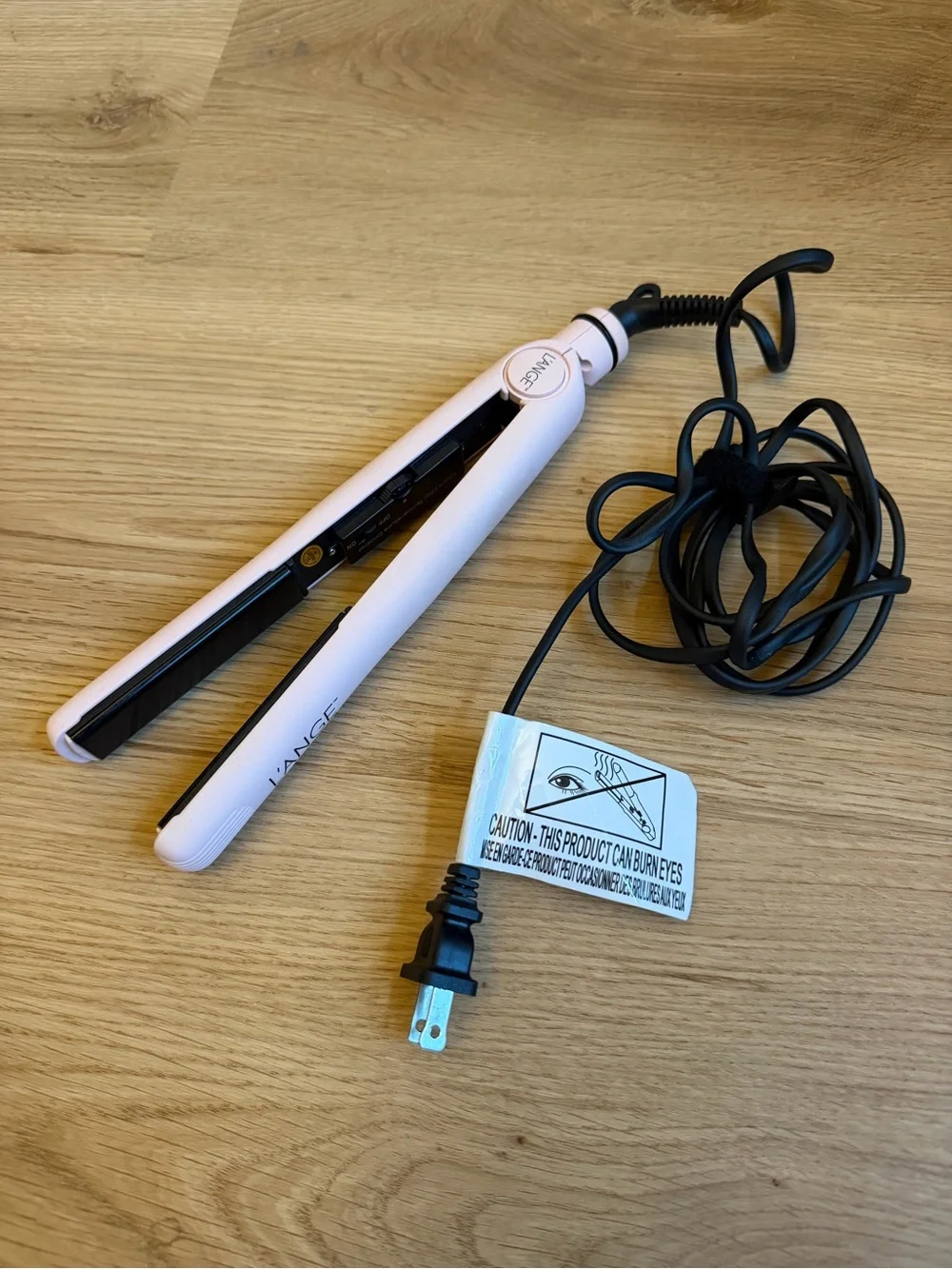 L’ange Light Pink Hair Straightener